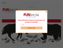 Tablet Screenshot of funanc1al.com